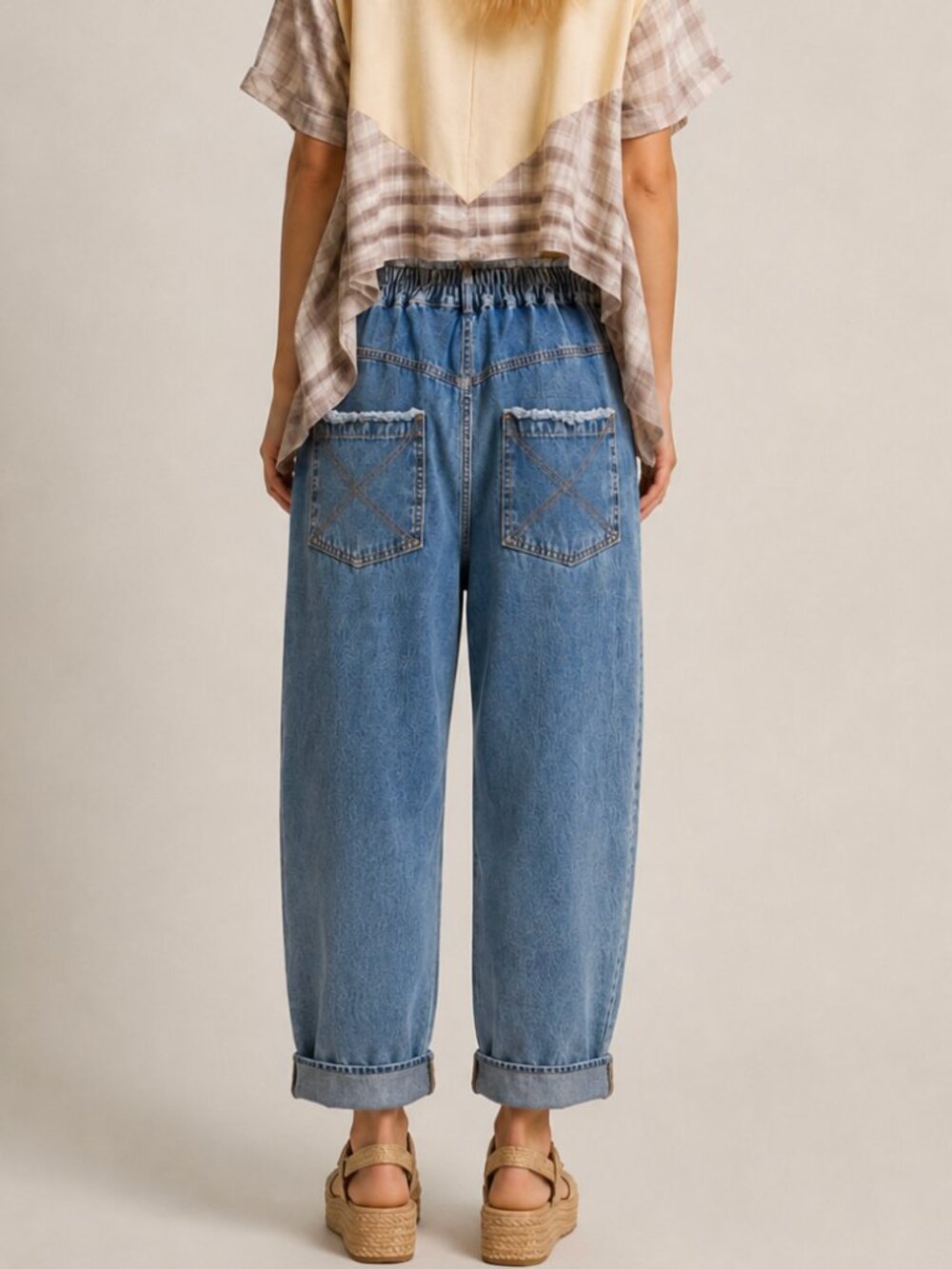 PAPER LACE LOVE DISTRESSED JEANS NWT - Picture 2 of 11
